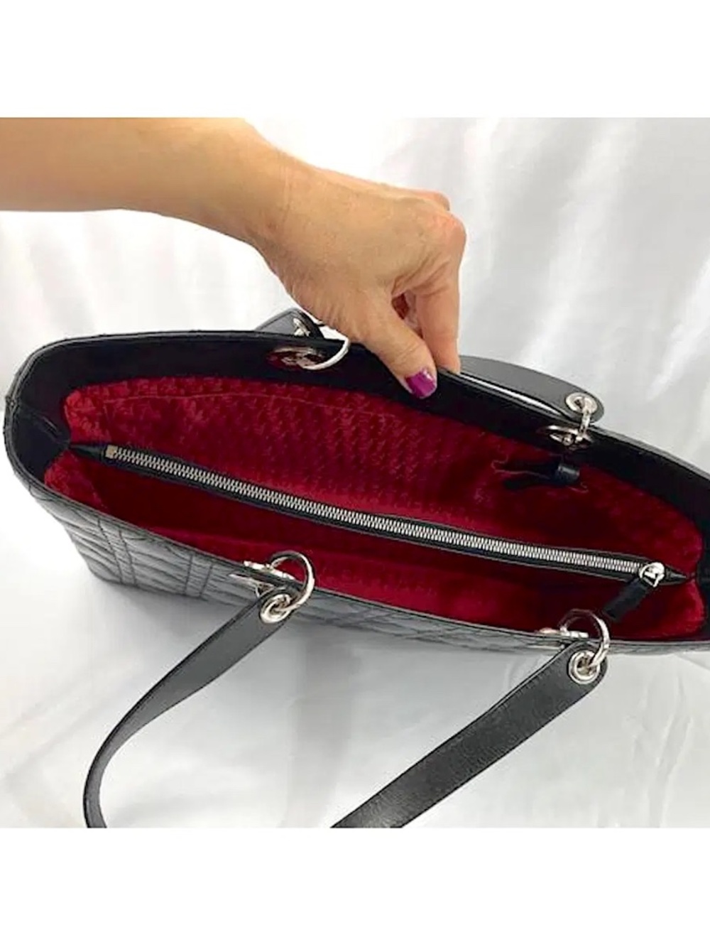 DIOR - Black Tote Bag - Picture 7 of 12